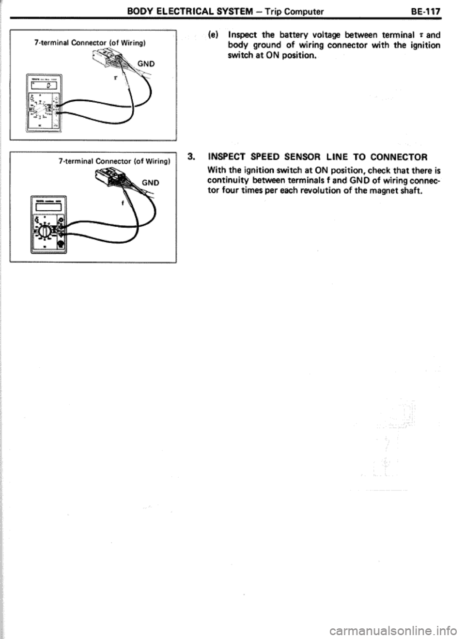 TOYOTA CELICA 1986  Service Repair Manual 