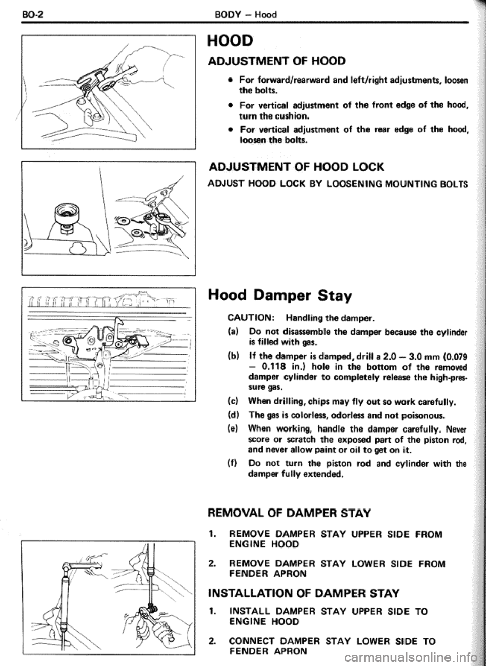 TOYOTA CELICA 1986  Service Repair Manual 