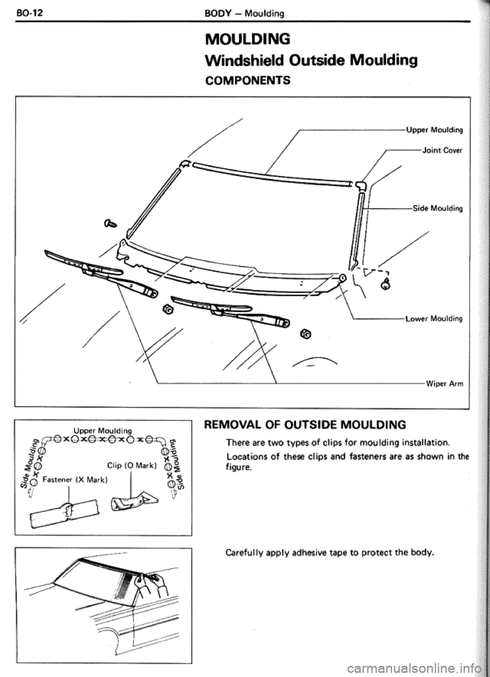TOYOTA CELICA 1986  Service Repair Manual 