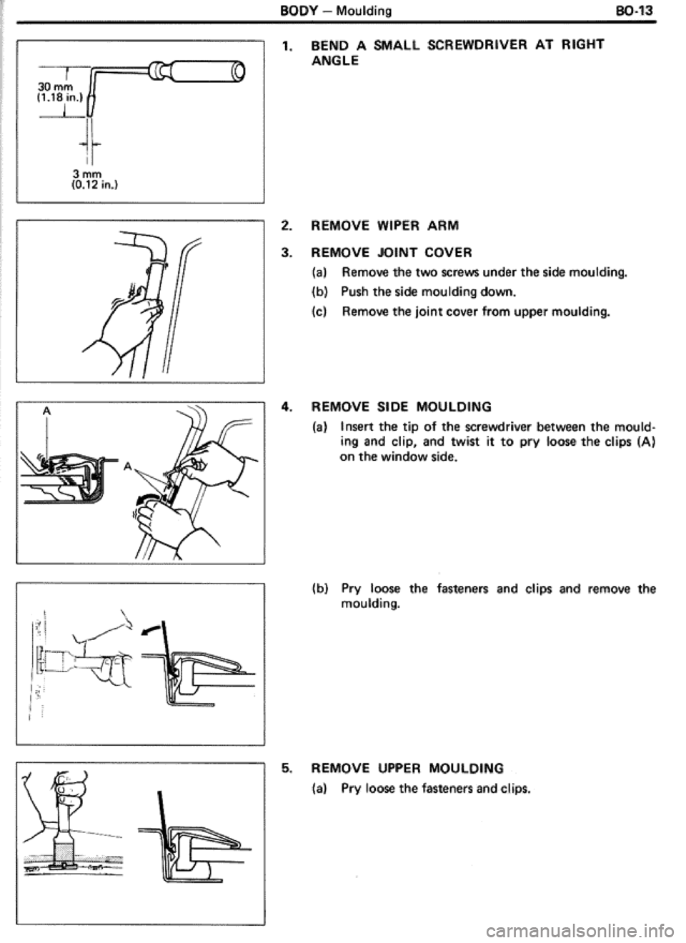 TOYOTA CELICA 1986  Service Repair Manual 