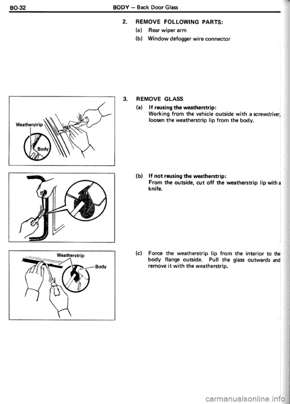 TOYOTA CELICA 1986  Service Repair Manual 