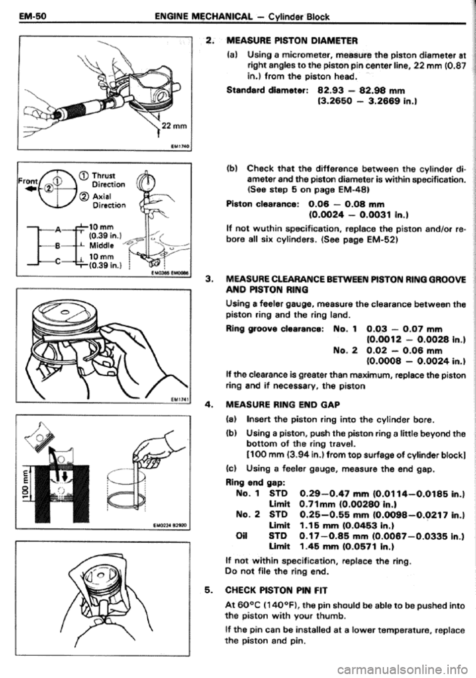 TOYOTA CELICA 1986  Service Repair Manual 