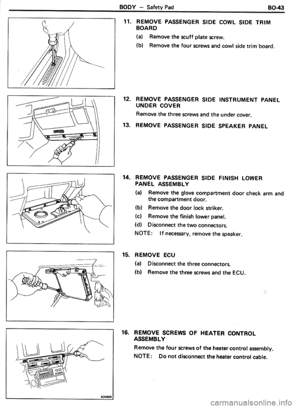 TOYOTA CELICA 1986  Service Repair Manual 