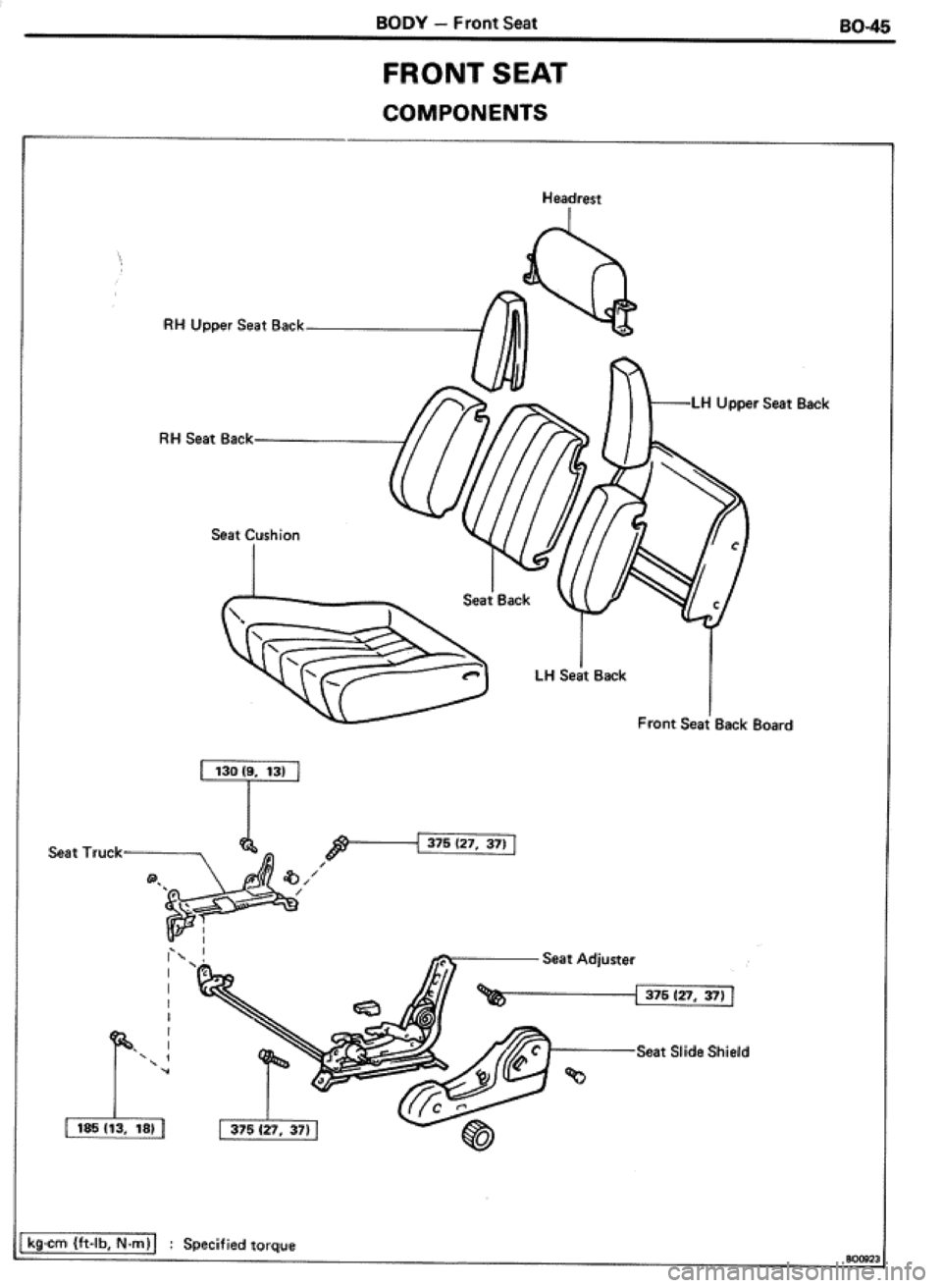 TOYOTA CELICA 1986  Service Repair Manual 