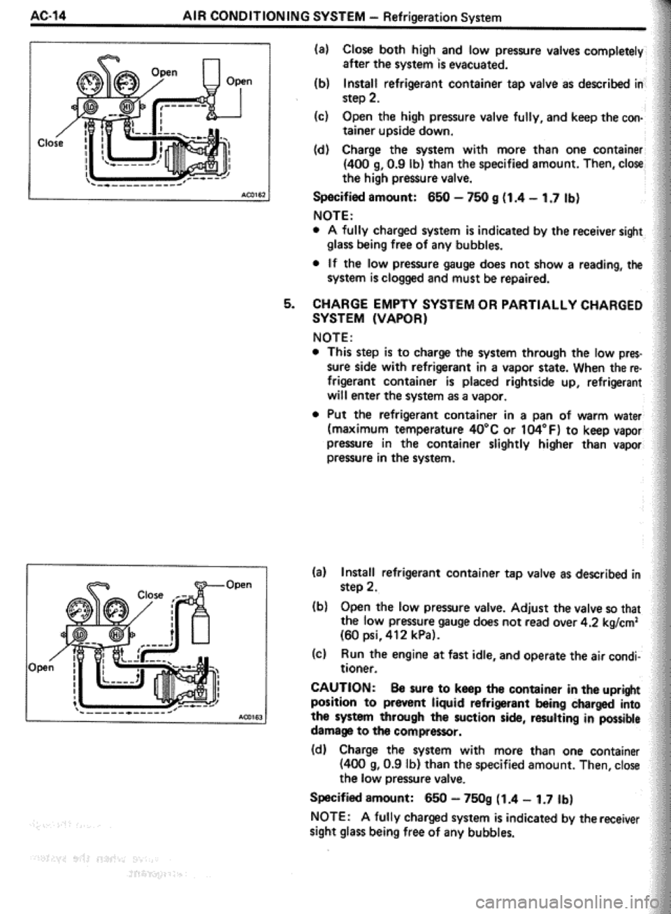 TOYOTA CELICA 1986  Service Repair Manual 