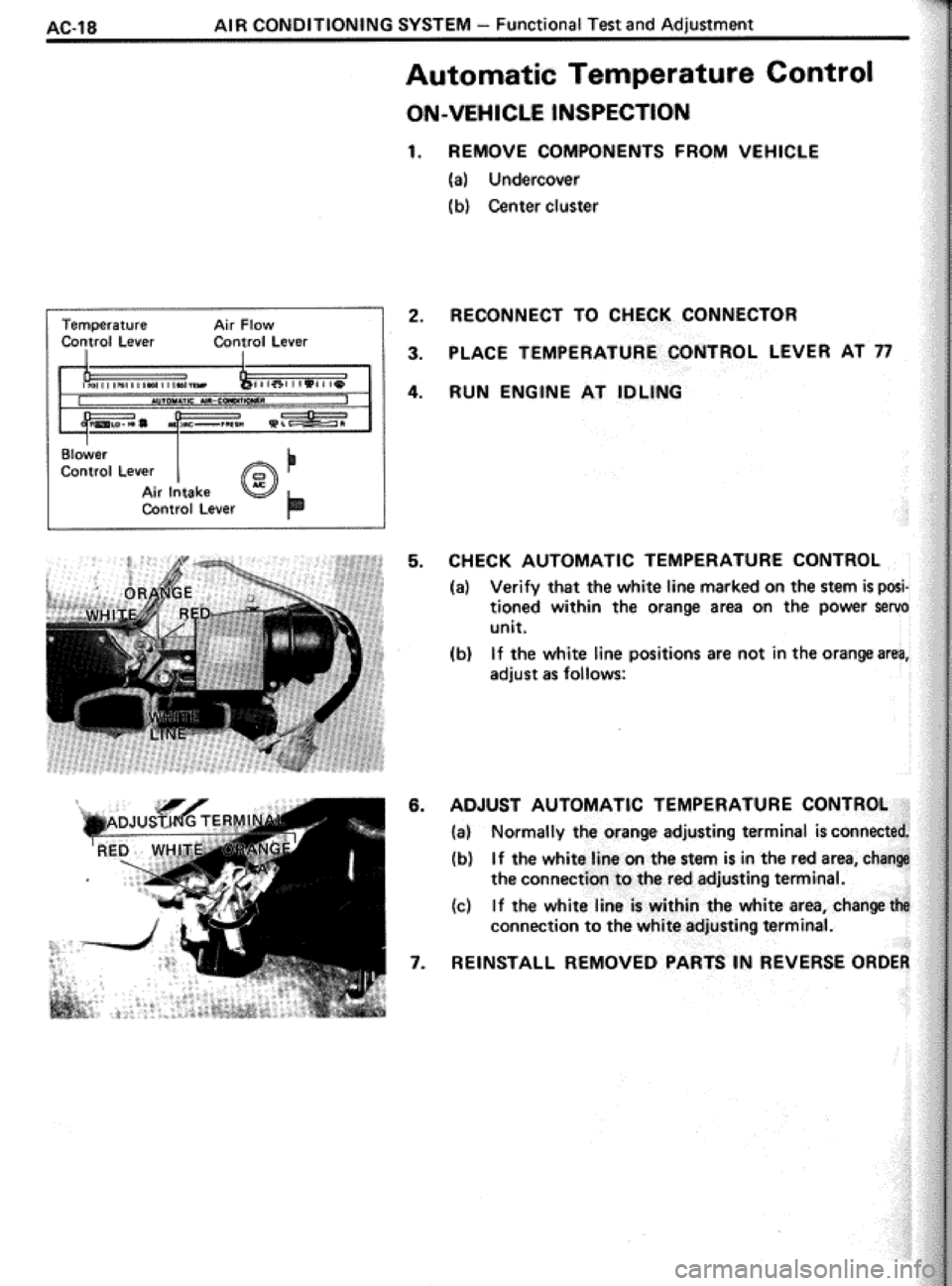 TOYOTA CELICA 1986  Service Repair Manual 