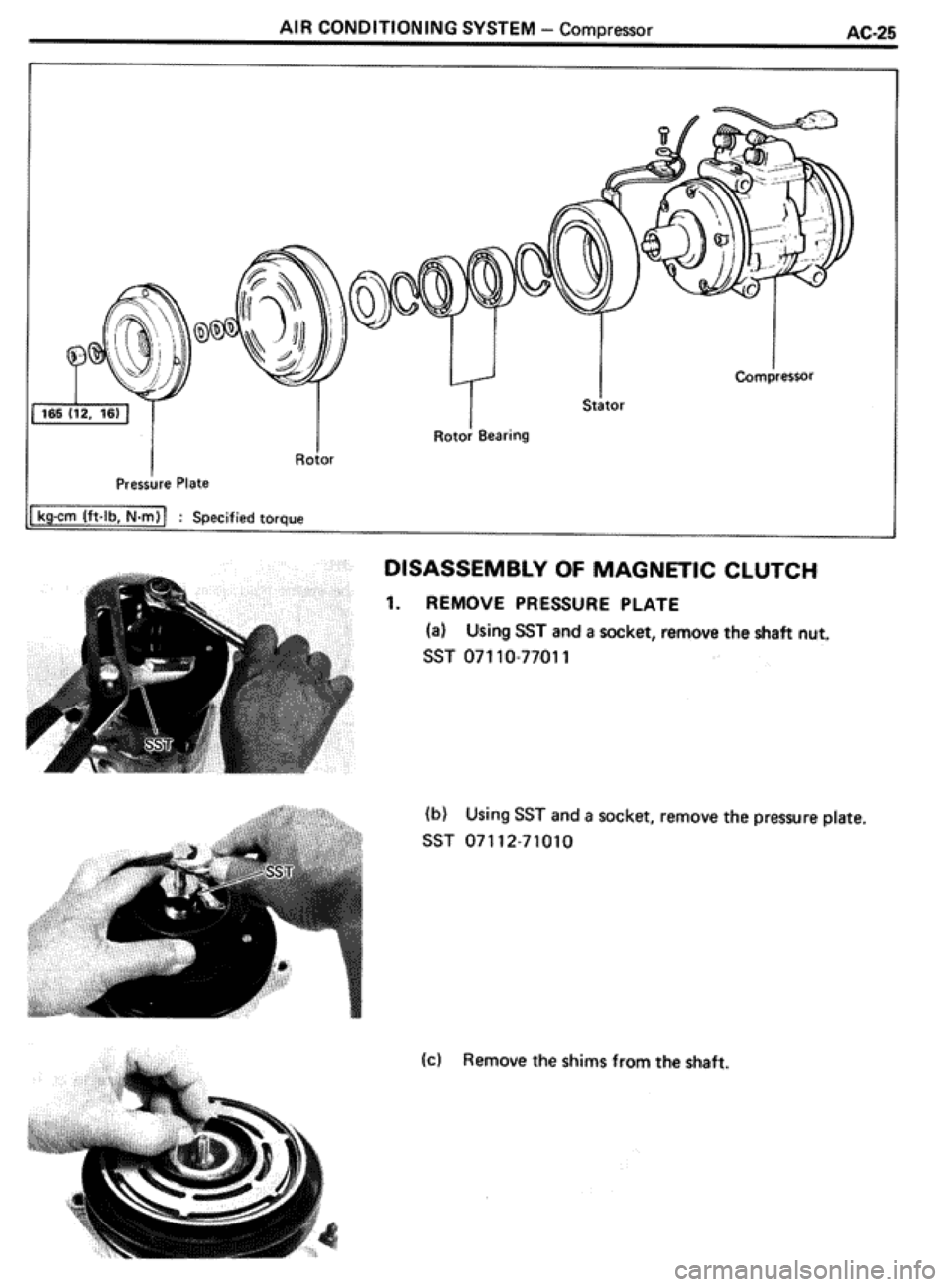 TOYOTA CELICA 1986  Service Repair Manual 