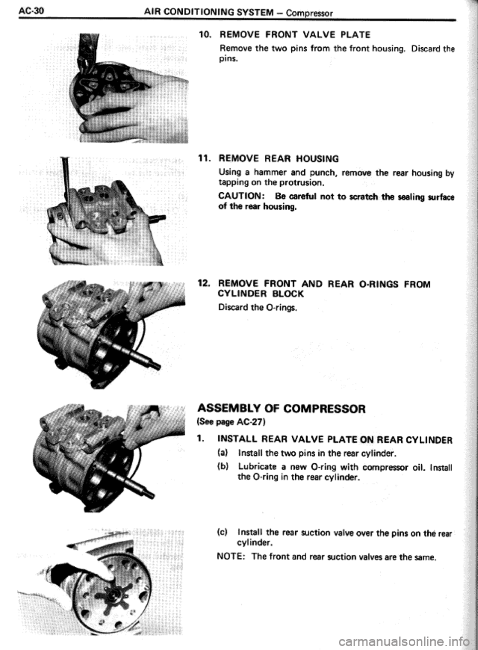 TOYOTA CELICA 1986  Service Repair Manual 