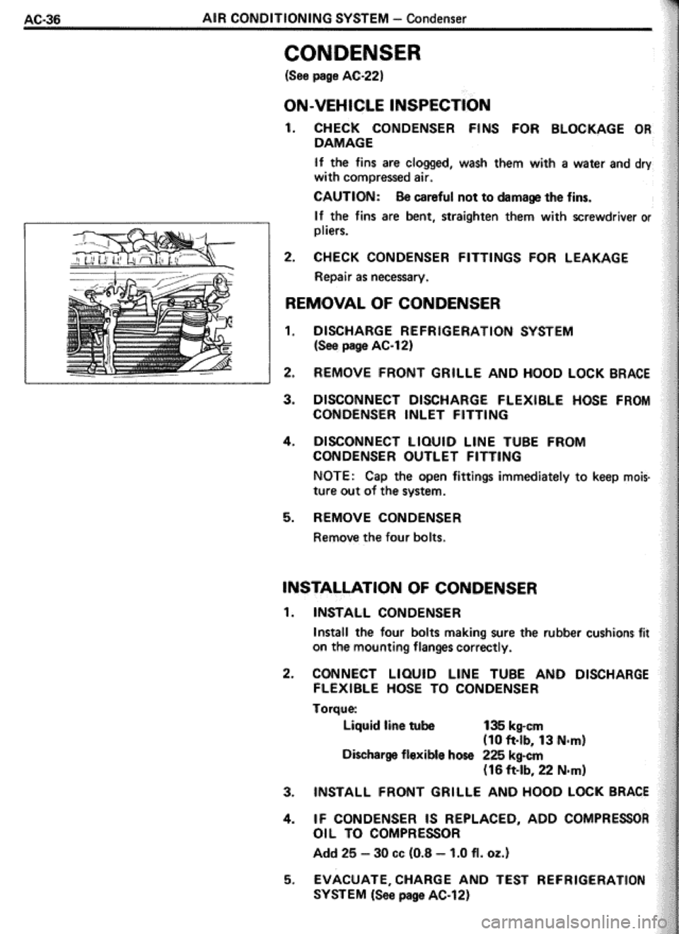 TOYOTA CELICA 1986  Service Repair Manual 