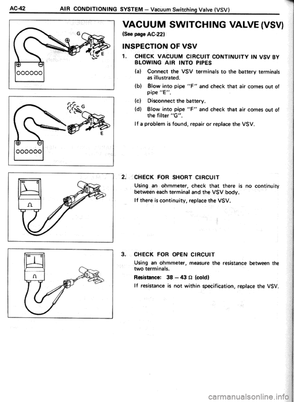 TOYOTA CELICA 1986  Service Repair Manual 