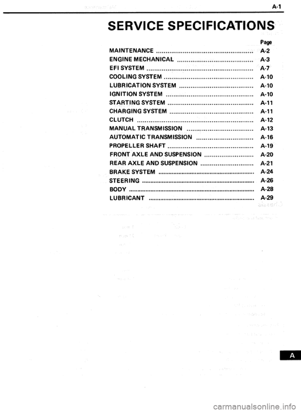 TOYOTA CELICA 1986  Service Repair Manual 