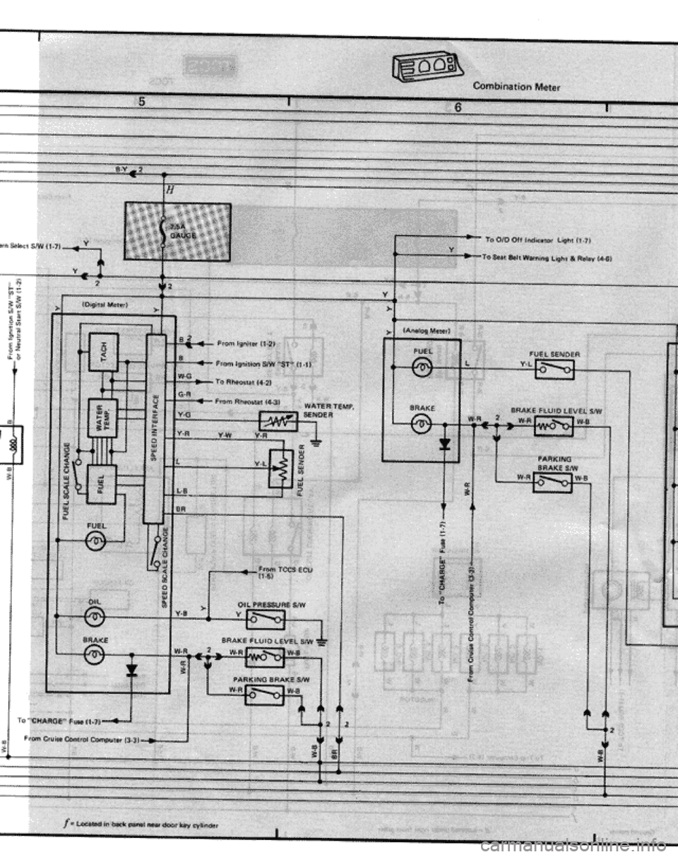 TOYOTA CELICA 1986  Service Repair Manual 