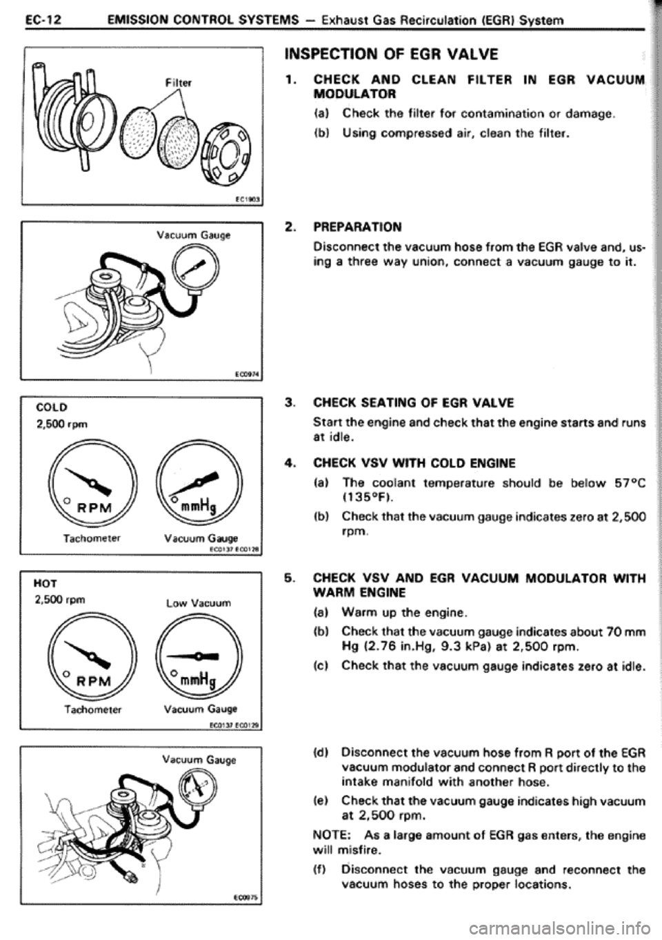 TOYOTA CELICA 1986  Service Repair Manual 