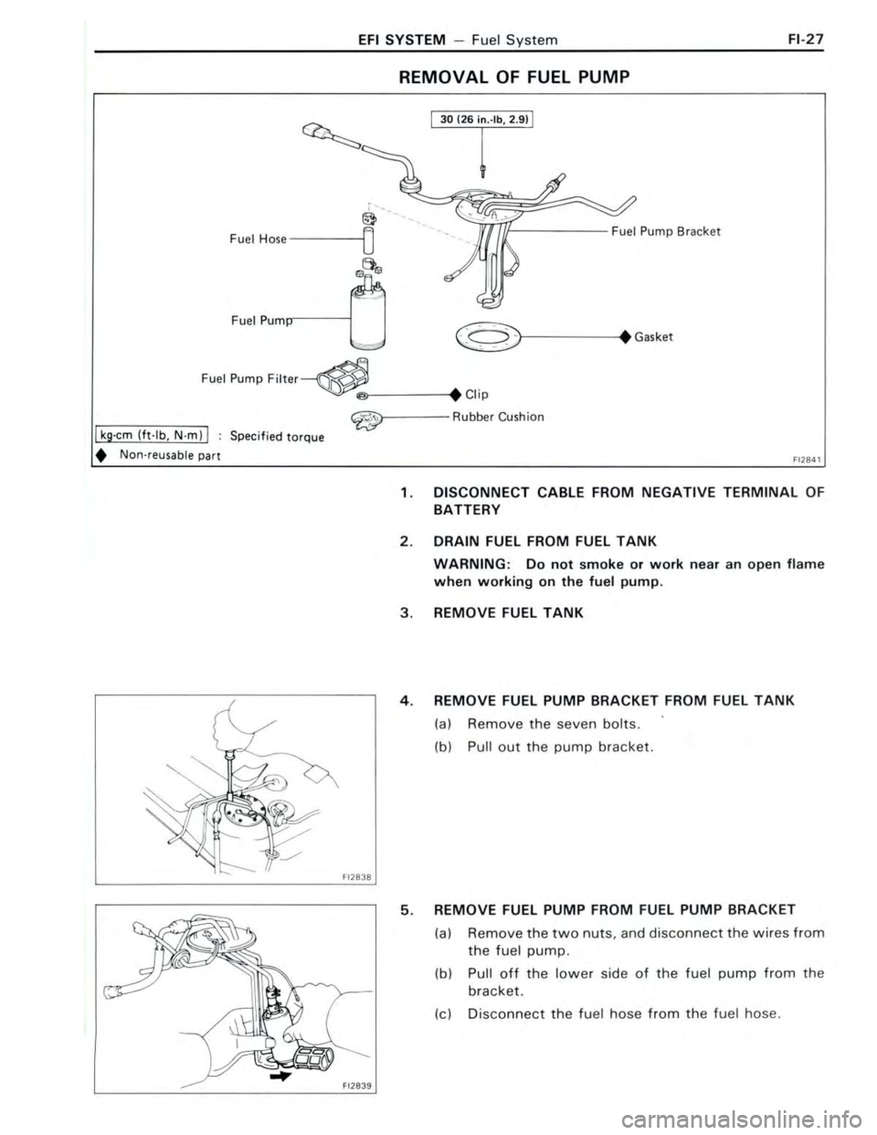 TOYOTA CELICA 1988  Repair Manual 