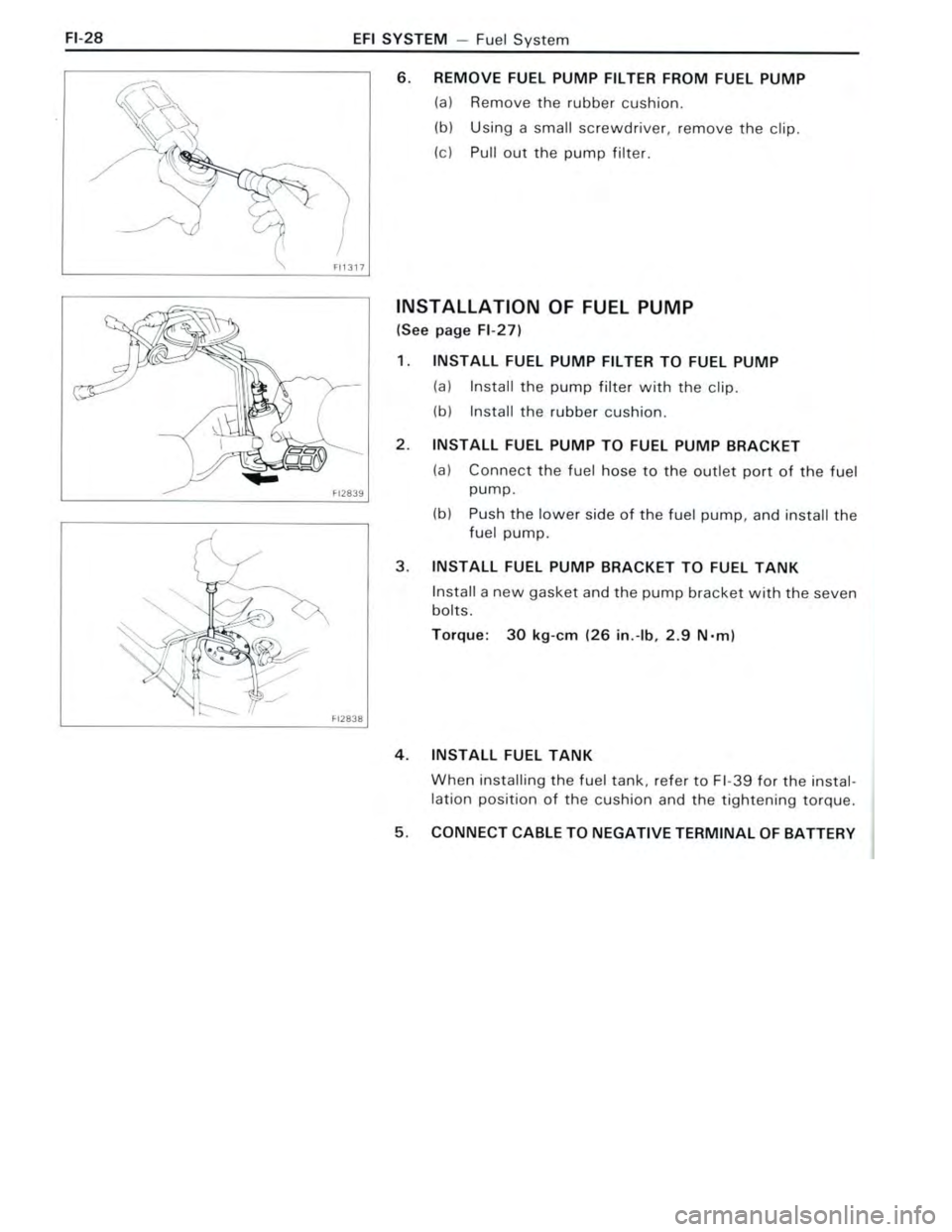 TOYOTA CELICA 1988  Repair Manual 