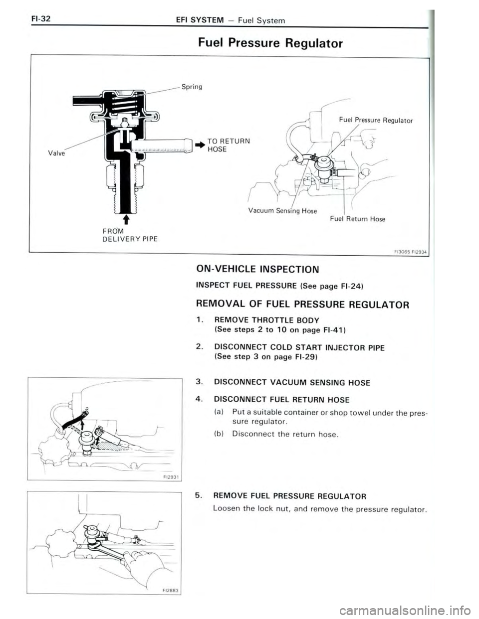 TOYOTA CELICA 1988  Repair Manual 