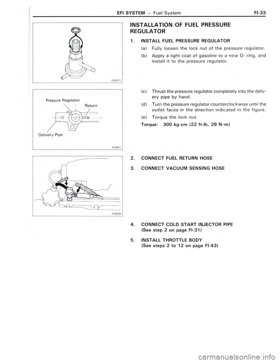 TOYOTA CELICA 1988  Repair Manual 