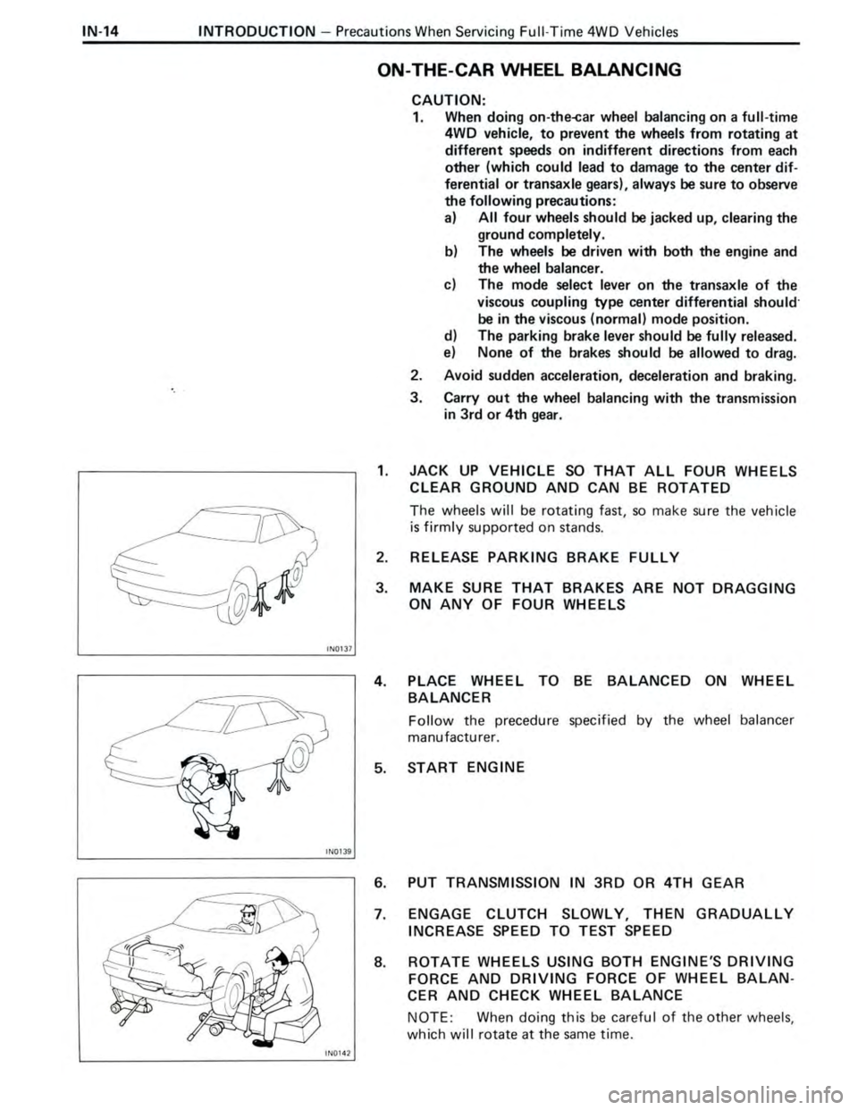 TOYOTA CELICA 1988  Repair Manual 