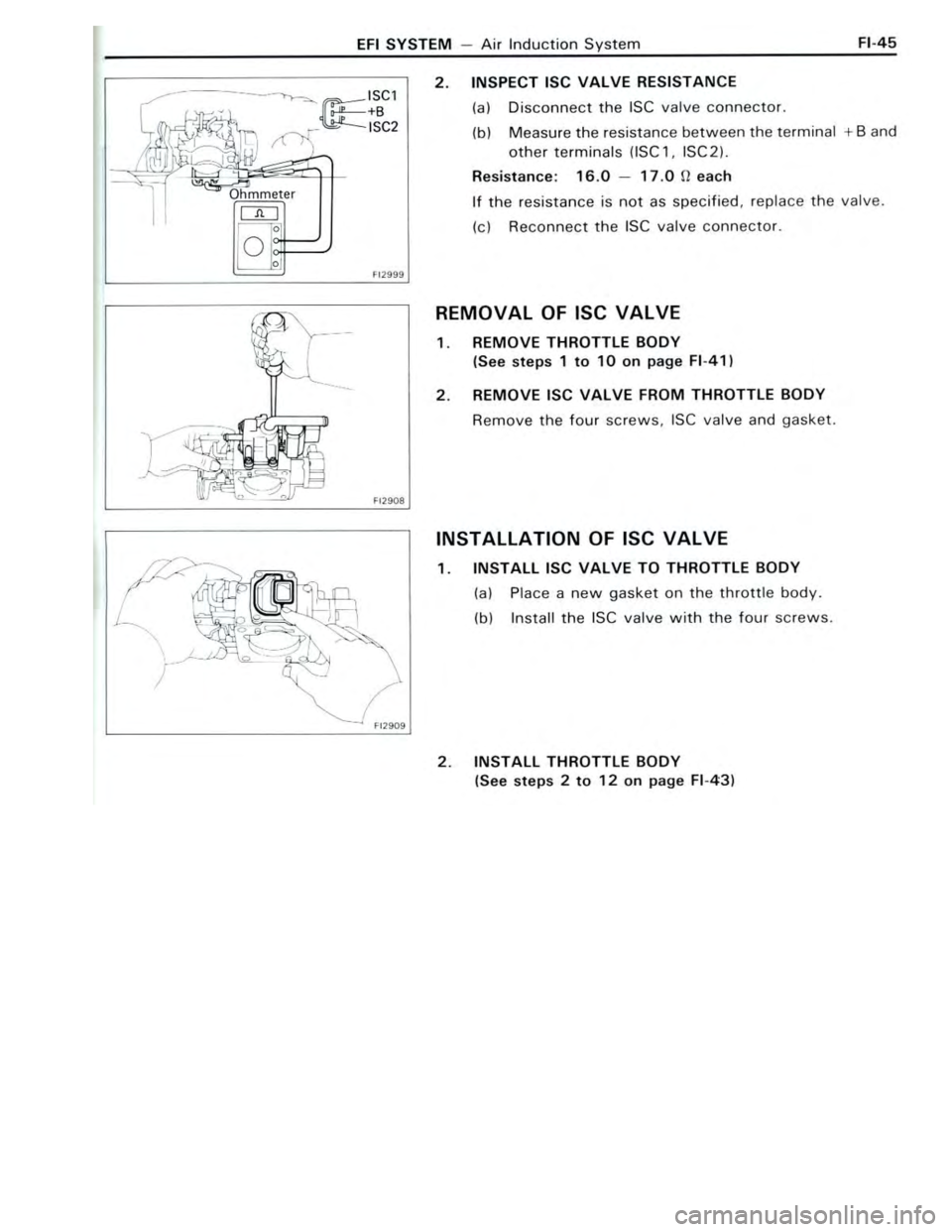 TOYOTA CELICA 1988  Repair Manual 