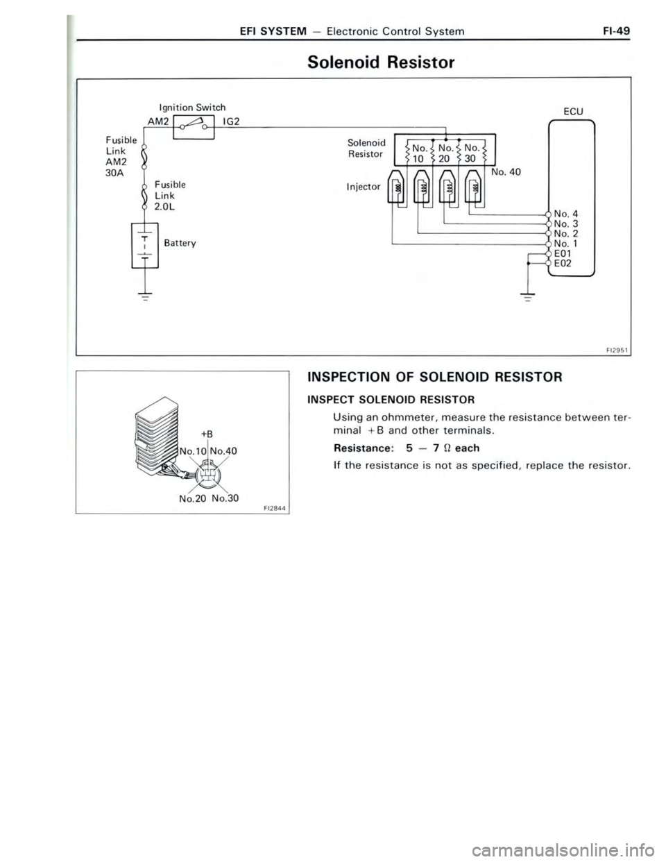 TOYOTA CELICA 1988  Repair Manual 