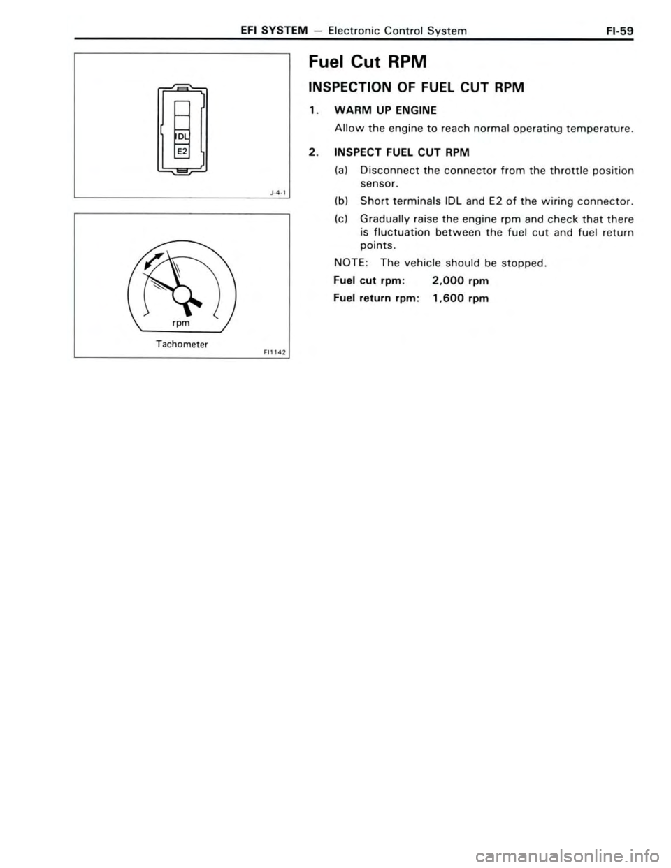 TOYOTA CELICA 1988  Repair Manual 