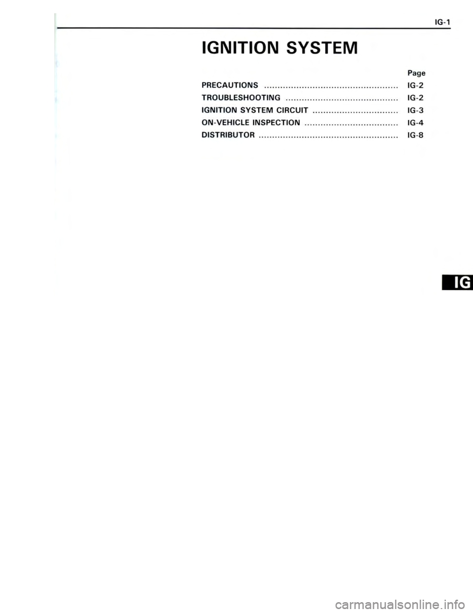 TOYOTA CELICA 1988  Repair Manual 