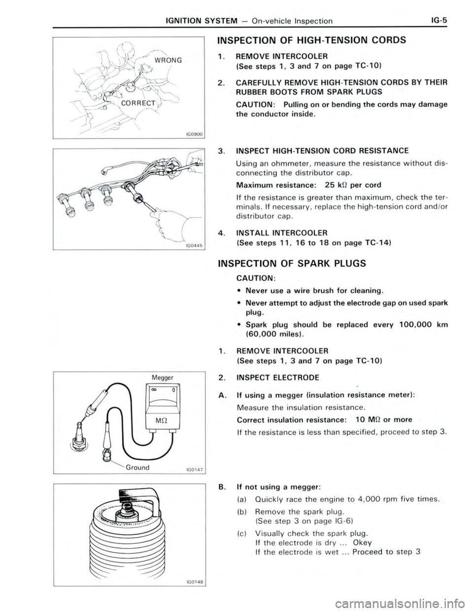 TOYOTA CELICA 1988  Repair Manual 