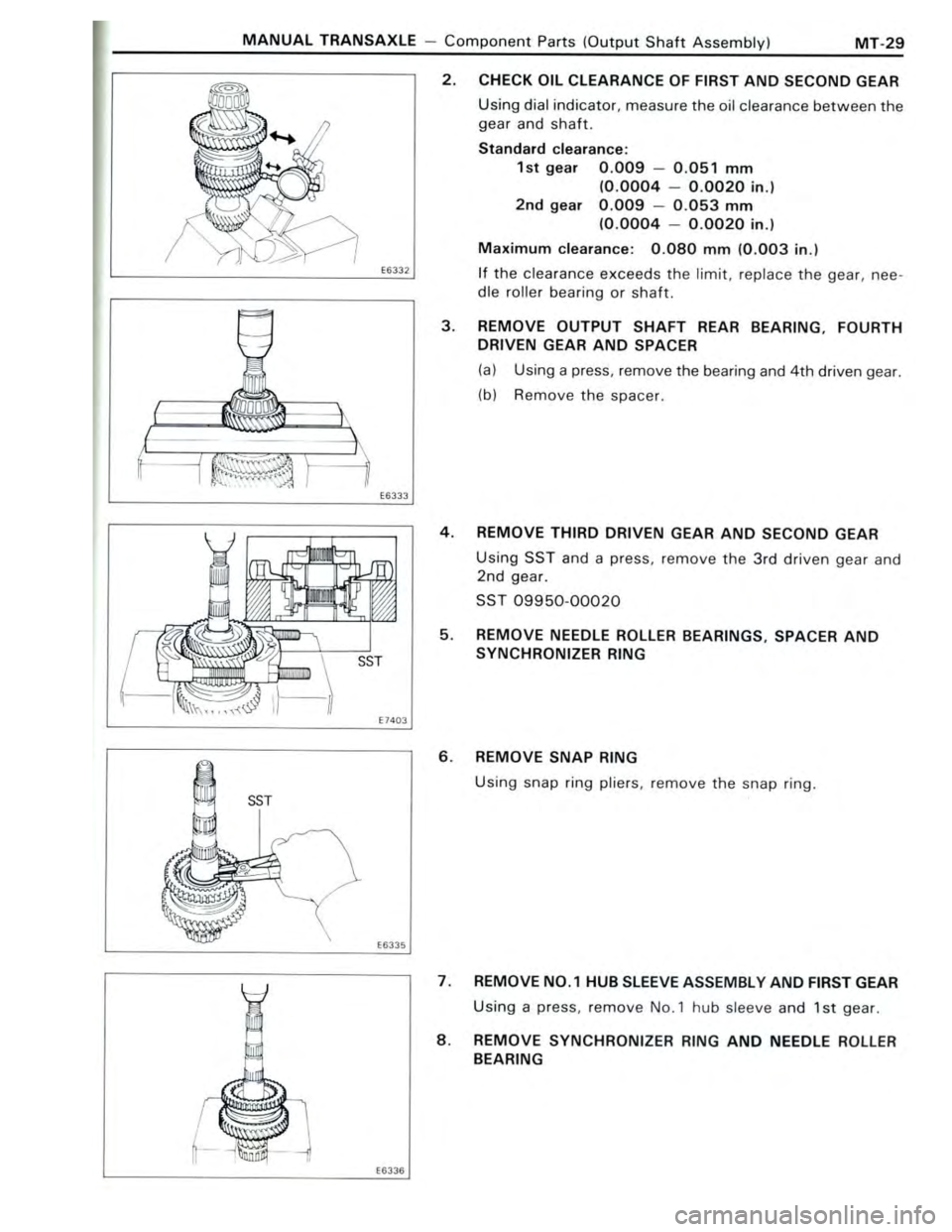 TOYOTA CELICA 1988  Repair Manual 