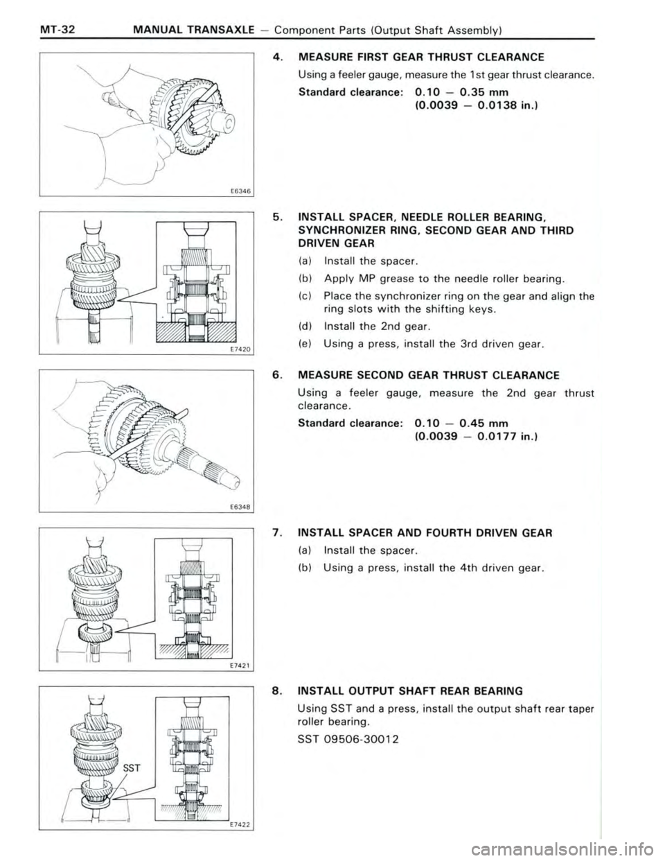 TOYOTA CELICA 1988  Repair Manual 