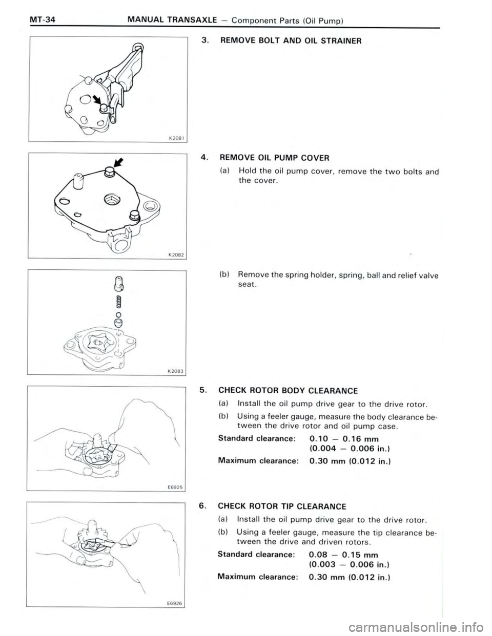 TOYOTA CELICA 1988  Repair Manual 