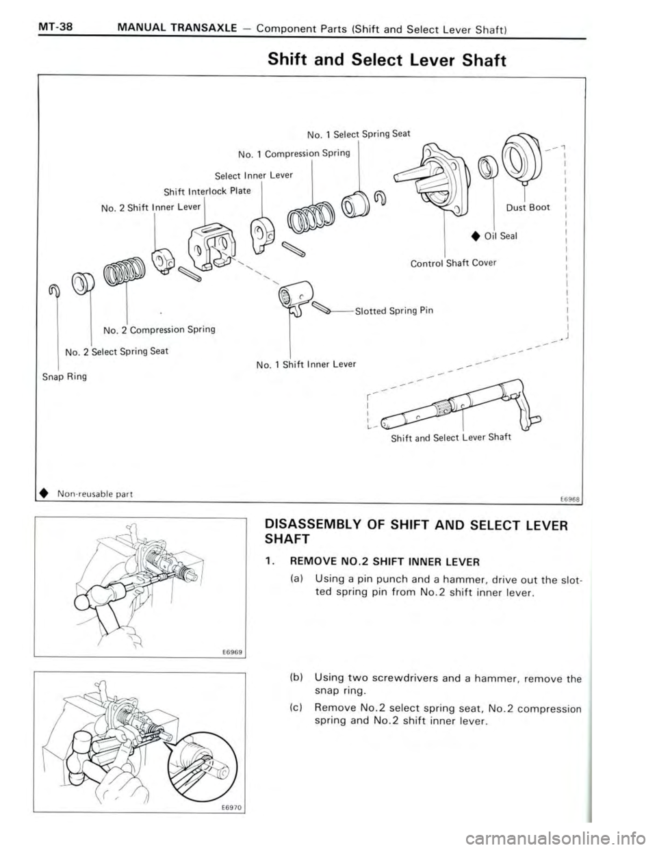 TOYOTA CELICA 1988  Repair Manual 