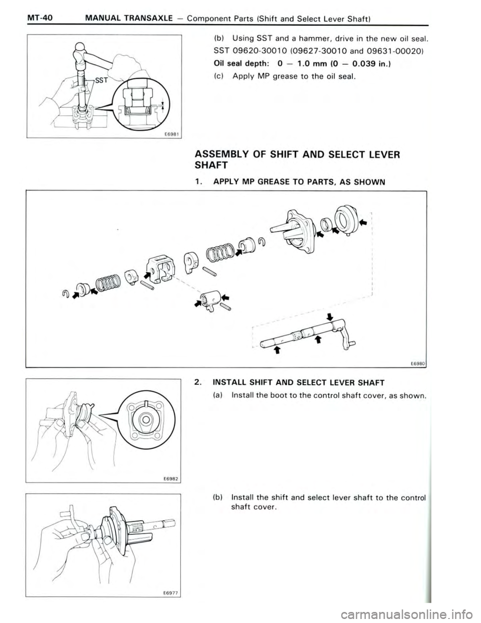 TOYOTA CELICA 1988  Repair Manual 