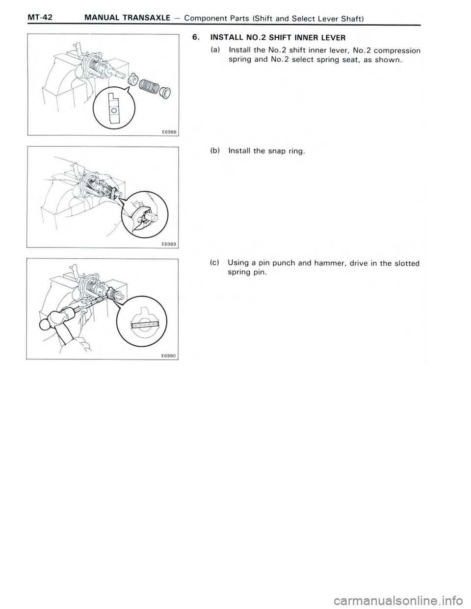TOYOTA CELICA 1988  Repair Manual 