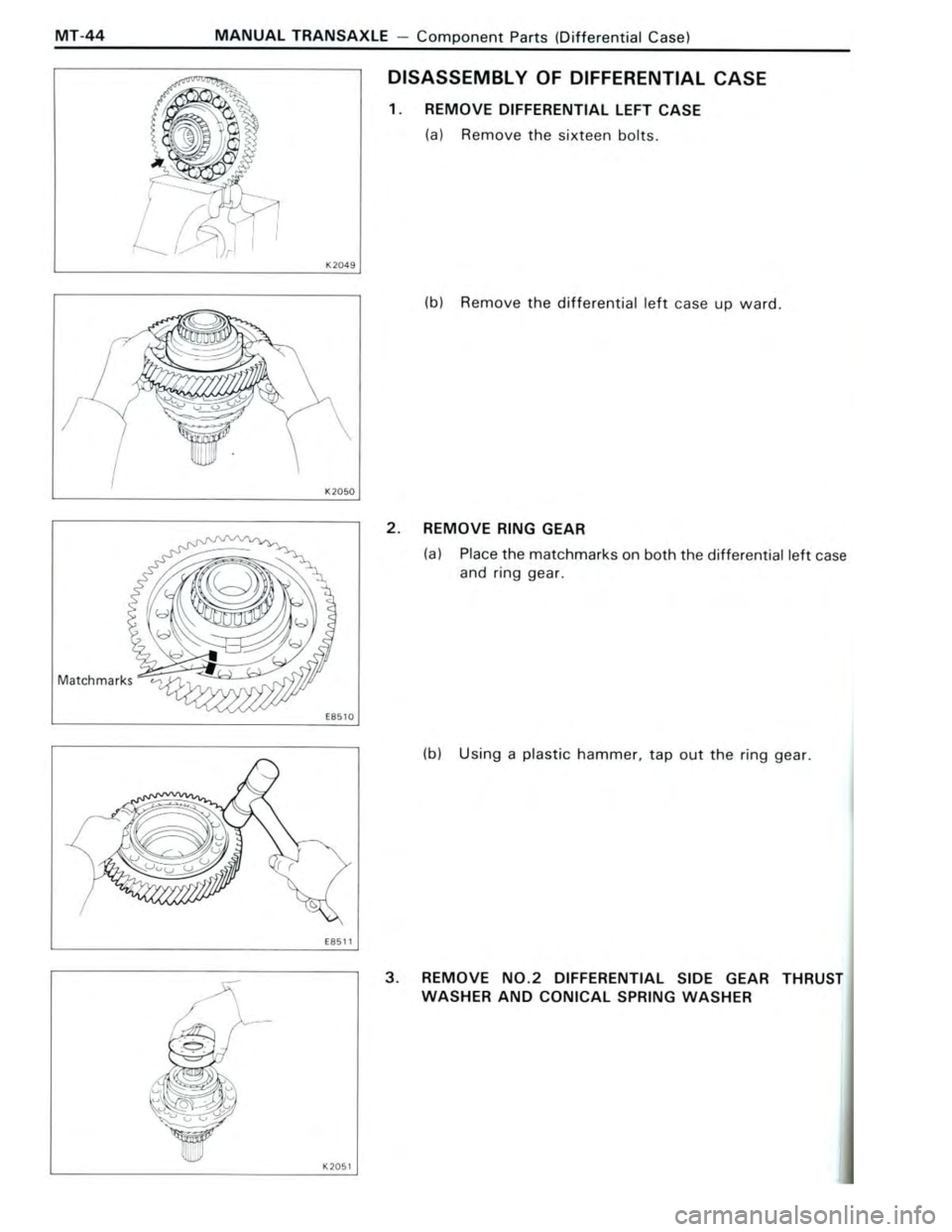 TOYOTA CELICA 1988  Repair Manual 