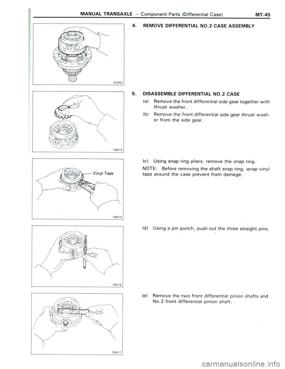 TOYOTA CELICA 1988  Repair Manual 