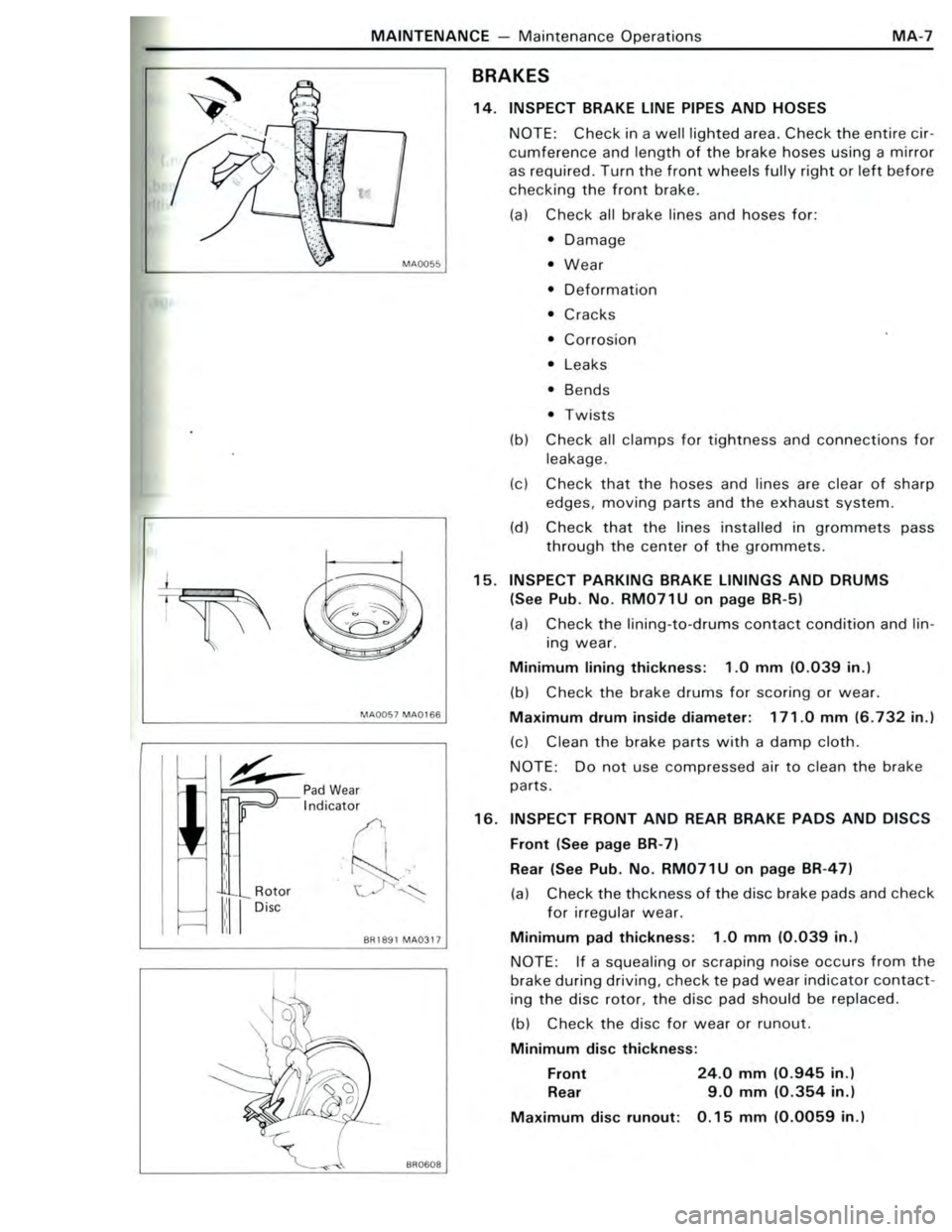 TOYOTA CELICA 1988  Repair Manual 