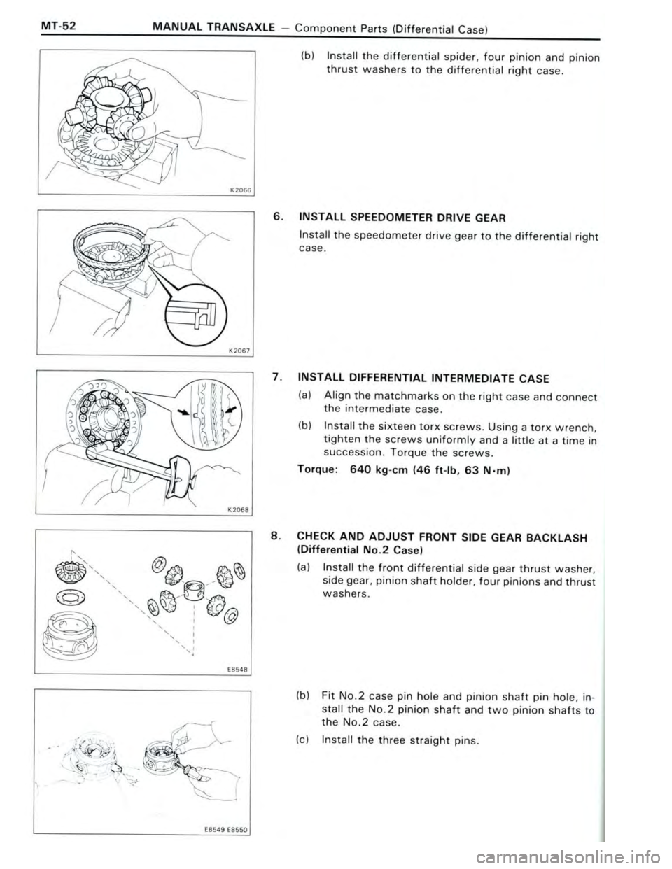 TOYOTA CELICA 1988  Repair Manual 