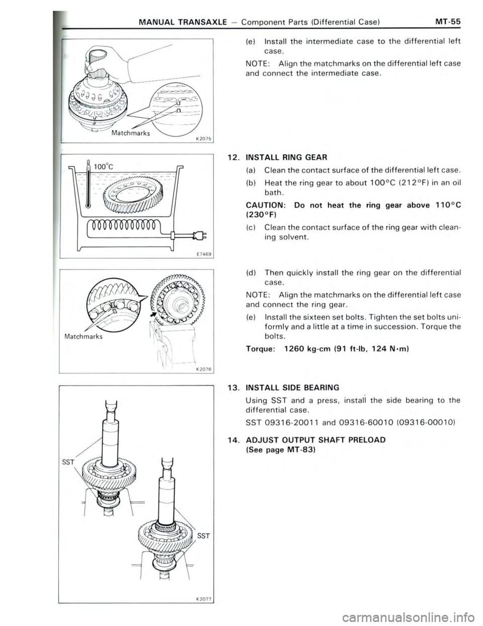 TOYOTA CELICA 1988  Repair Manual 