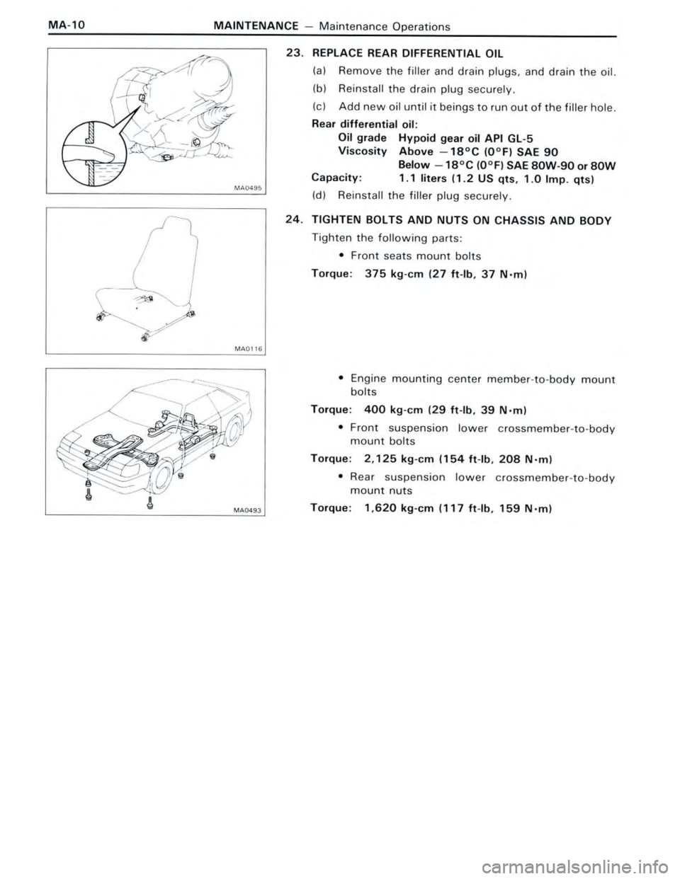 TOYOTA CELICA 1988  Repair Manual 