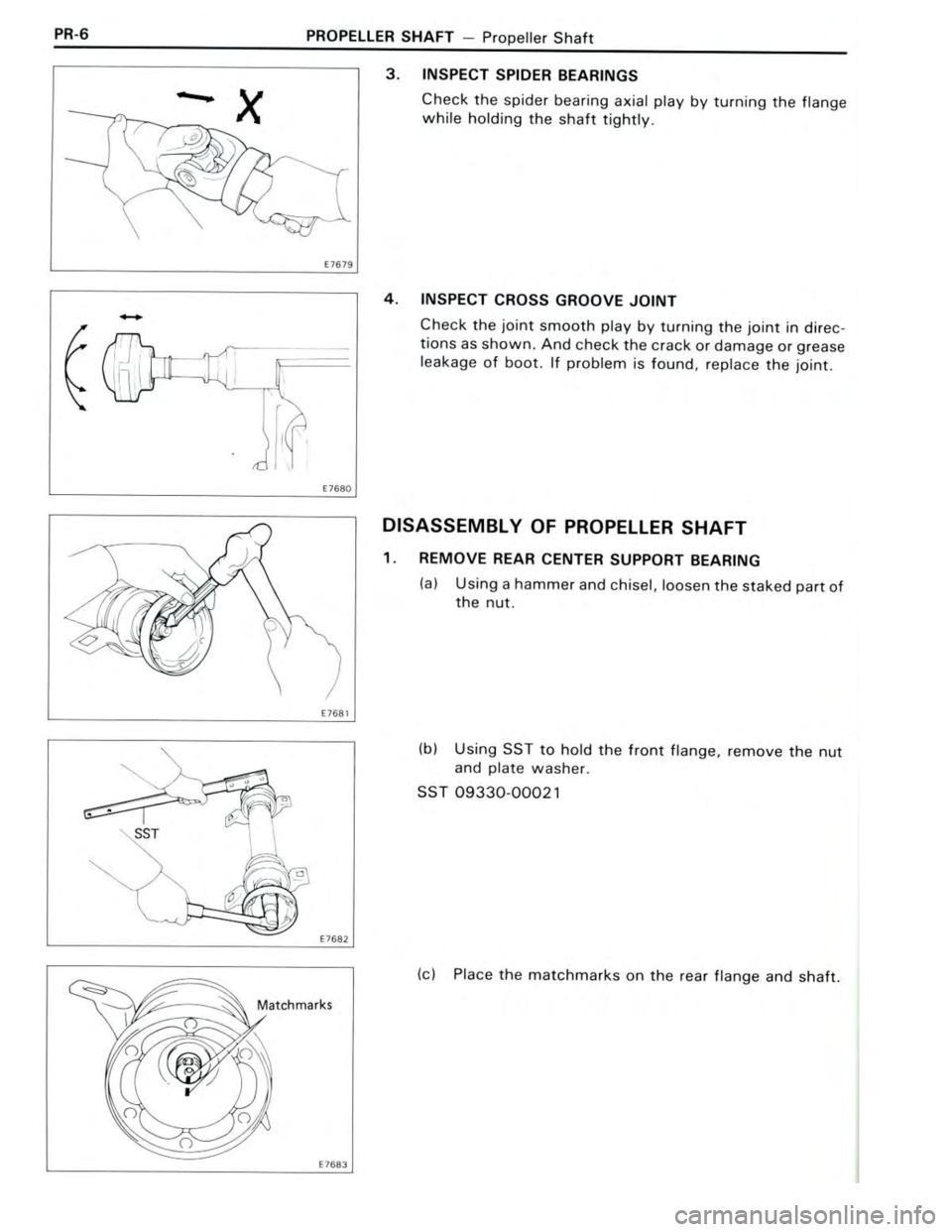 TOYOTA CELICA 1988  Repair Manual 