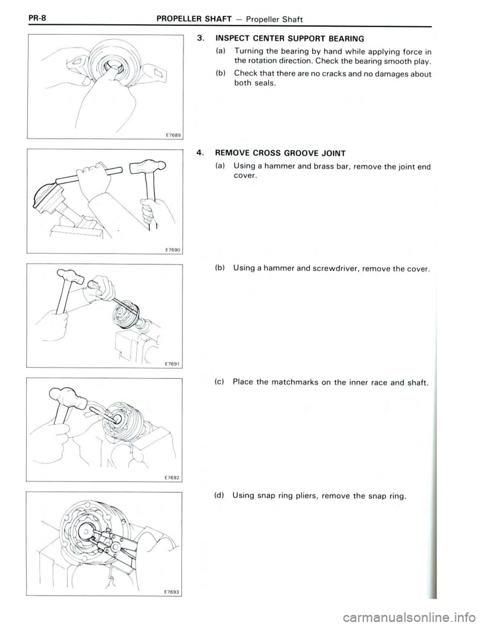 TOYOTA CELICA 1988  Repair Manual 