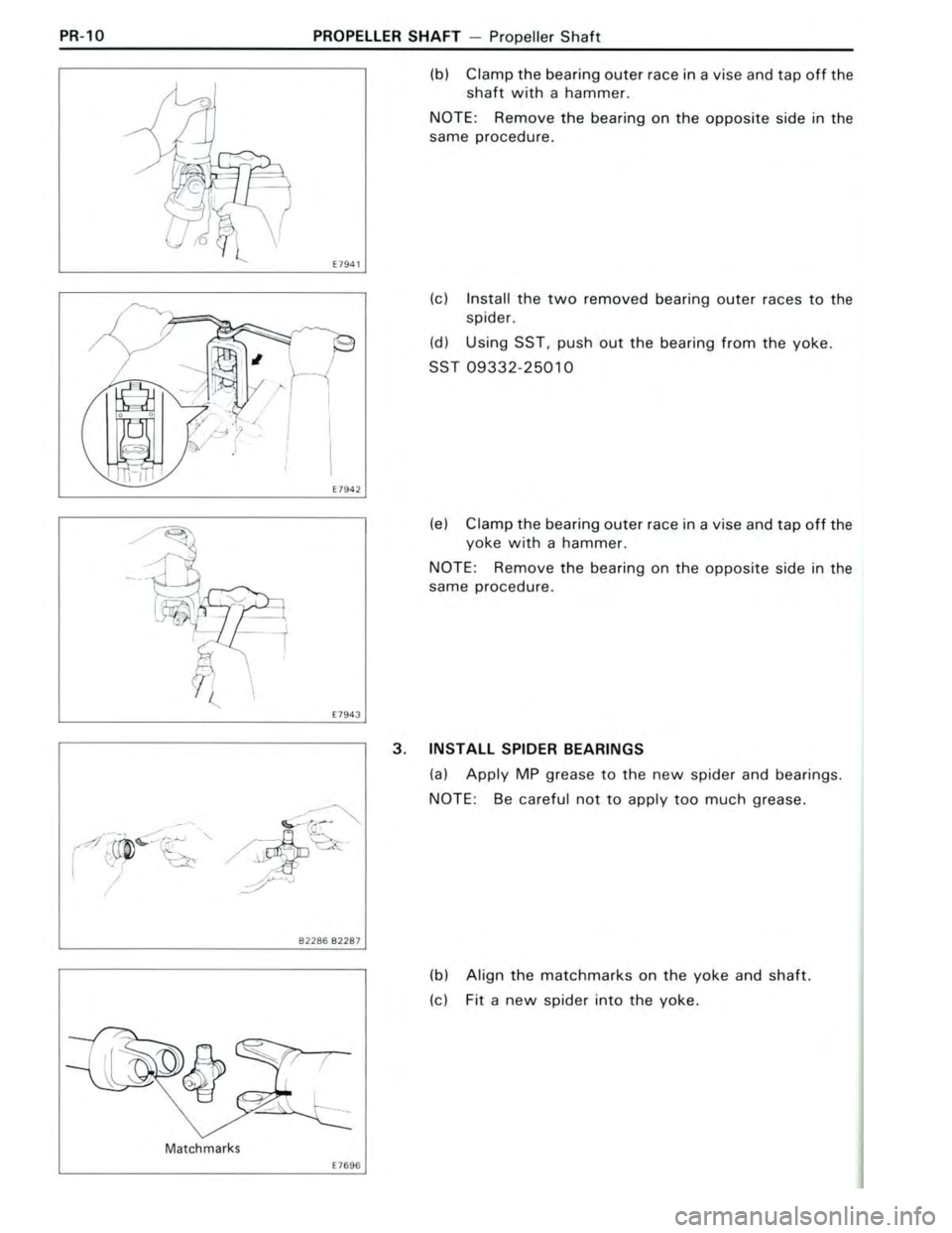 TOYOTA CELICA 1988  Repair Manual 