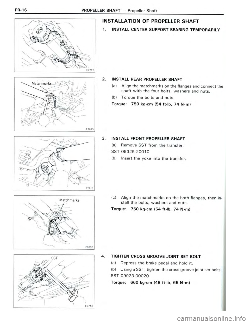 TOYOTA CELICA 1988  Repair Manual 