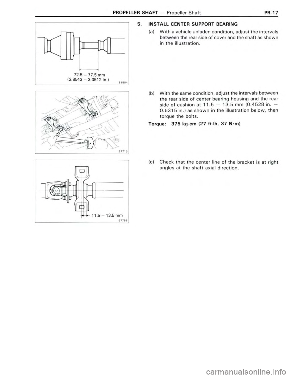 TOYOTA CELICA 1988  Repair Manual 