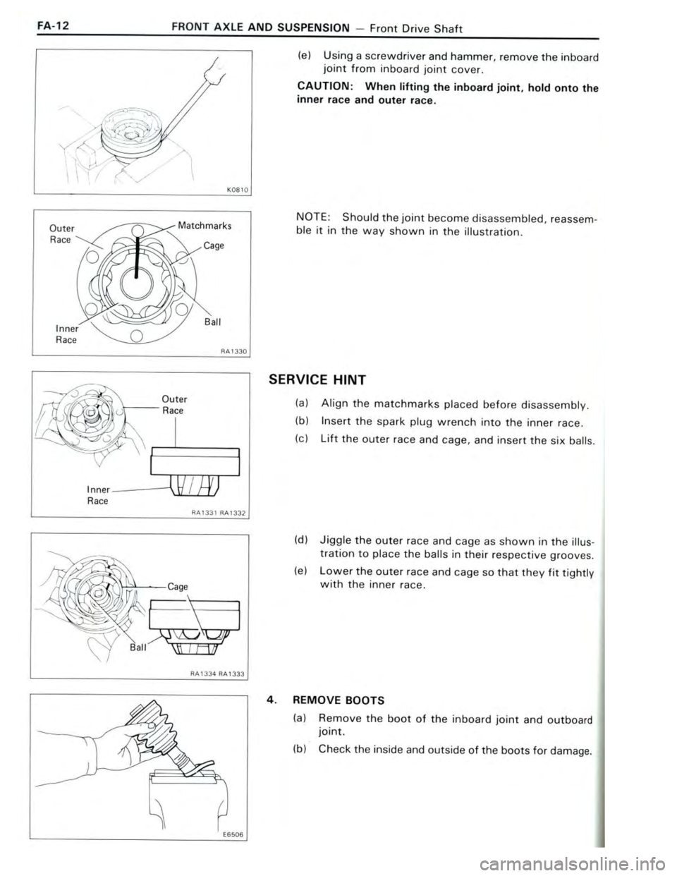 TOYOTA CELICA 1988  Repair Manual 