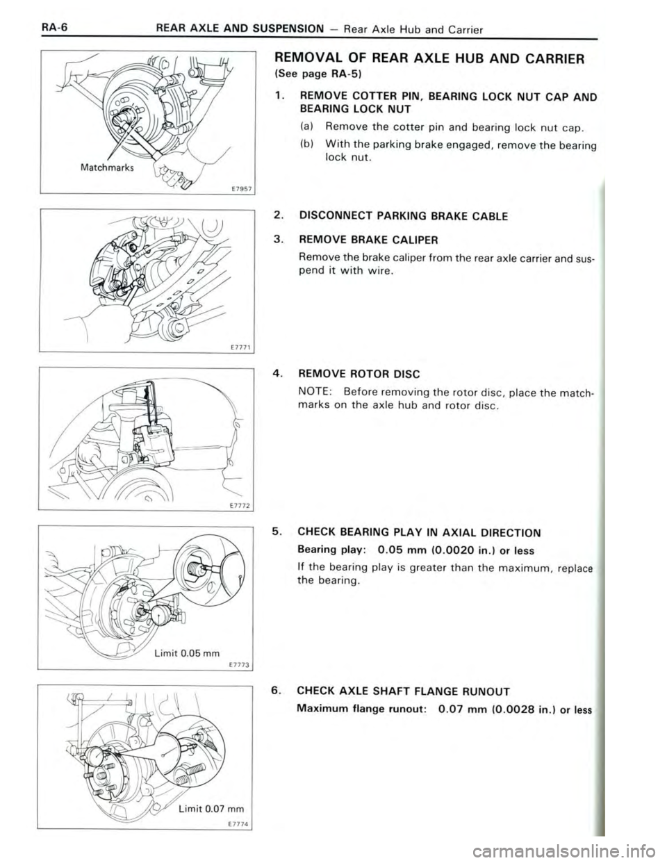 TOYOTA CELICA 1988  Repair Manual 