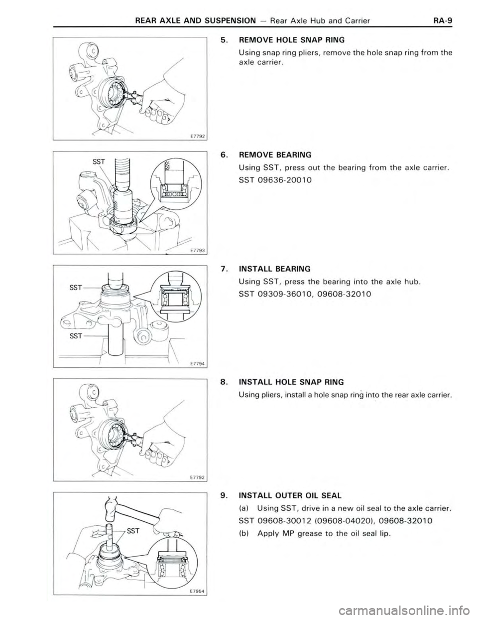 TOYOTA CELICA 1988  Repair Manual 