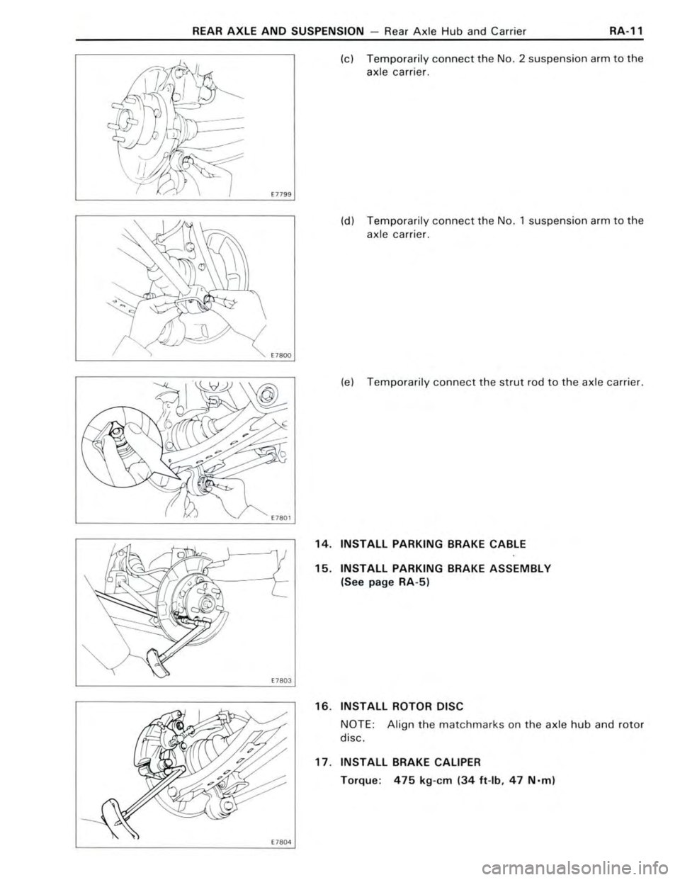 TOYOTA CELICA 1988  Repair Manual 