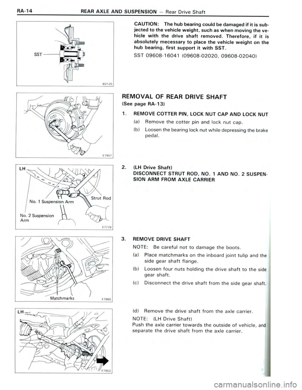 TOYOTA CELICA 1988  Repair Manual 