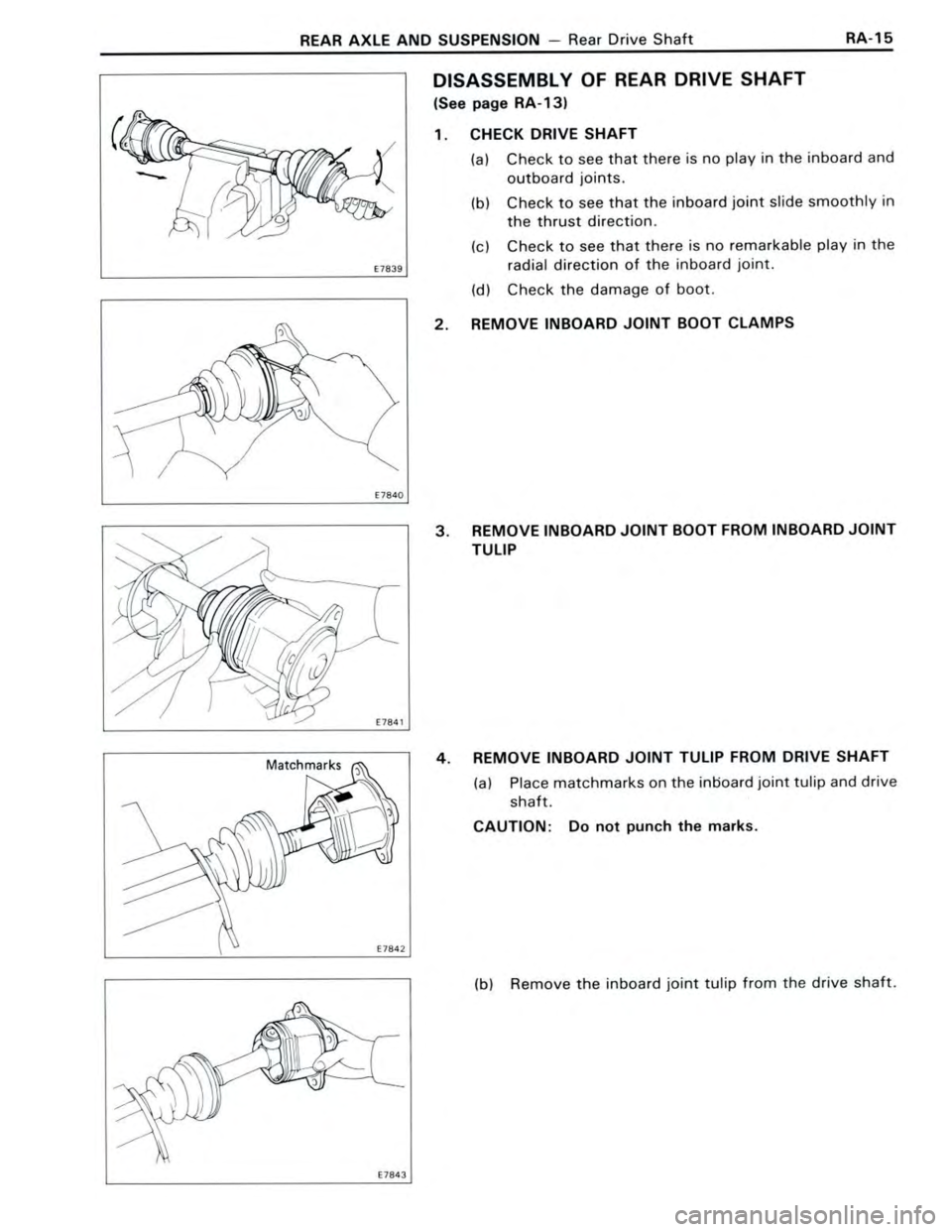 TOYOTA CELICA 1988  Repair Manual 